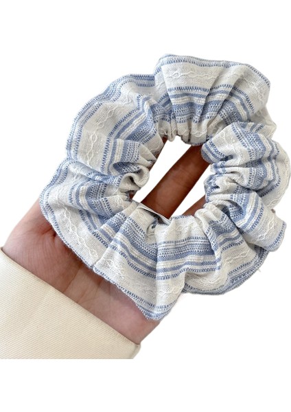 Küçük Taze Kumaş Kırma Çiçek Saç Halkası (Yurt Dışından)