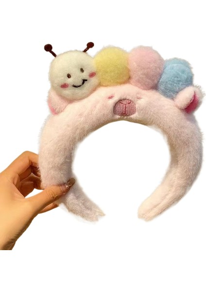 Yıka Yüz Makyajı Peluş Kafa Bandı Saç Bandı (Yurt Dışından)