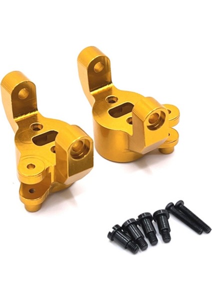Metal Ön C-Hub Taşıyıcı Tekeri Blok Hb Oyuncaklar ZP1001 ZP1002 ZP1003 ZP1004 Zp 1001 1/10 Rc Araba Yükseltme Parçaları, Sarı (Yurt Dışından)