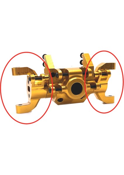Metal Ön C-Hub Taşıyıcı Tekeri Blok Hb Oyuncaklar ZP1001 ZP1002 ZP1003 ZP1004 Zp 1001 1/10 Rc Araba Yükseltme Parçaları, Sarı (Yurt Dışından) modelleri