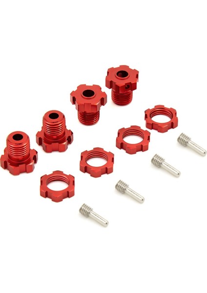 4 Adet Metal 17MM Kavisli Tekerlek Altıgen Hub Adaptörü 5353 Traxxas E-Revo E-Maxx T-Maxx Revo 3.3 Summit Xo-1 Yükseltme Parçaları,1 (Yurt Dışından)