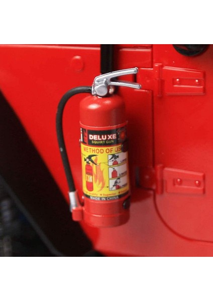 Adet Simülasyon Mini Yangın Söndürücü 1/10 Rc Paletli Araba Eksenel SCX10 Traxxas Trx4 RC4WD D90 Dekorasyon Parçaları, Kırmızı (Yurt Dışından) fırsatları