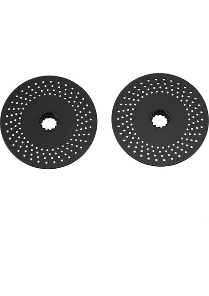 2 Adet Metal Arka Tekerlek Fren Diski Hex Adaptörü Traxxas X-Maxx Xmaxx 1/5 6s 8s Rc Araba Yükseltme Parçaları, Siyah (Yurt Dışından)