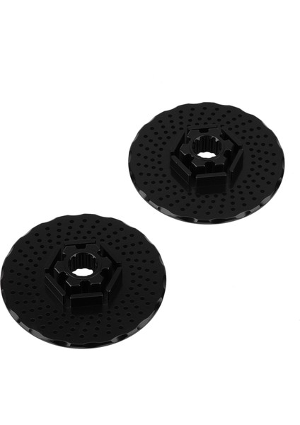 2 Adet Metal Arka Tekerlek Fren Diski Hex Adaptörü Traxxas X-Maxx Xmaxx 1/5 6s 8s Rc Araba Yükseltme Parçaları, Siyah (Yurt Dışından) modelleri