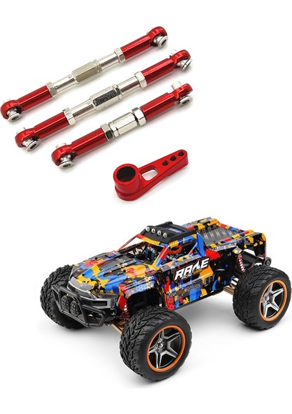 Wltoys 104009 104016 104018 12401 12402 12403 12409 Yükseltme Parçaları Için Metal Direksiyon Bağlantı Çubuğu Servo Çubuk Servo Korna Kolu, 1 (Yurt Dışından) indirimleri