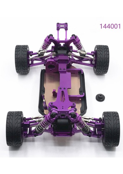 Uzaktan Kumanda Model Araba Alaşım Ön Çarpışma Önleyici Tampon 1:14 Wltoys 144001 Model Kamyon Araba Dıy Aksesuar, Mavi (Yurt Dışından) fiyatları