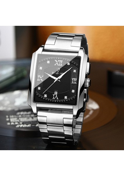 B4143 Dış Mekan Su Geçirmez Kuvars Saat Kahverengi Deri-Beyaz Çelik Kahverengi Deri-Beyaz Çelik (Yurt Dışından) fiyatları