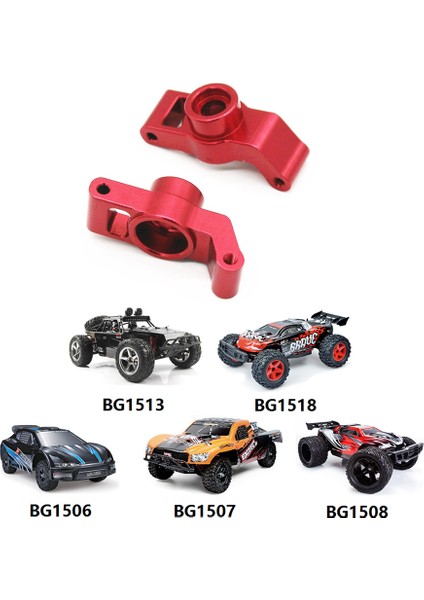 BG1506 BG1507 BG1508 BG1513 BG1518 Metal Arka Tekerlek Koltuk Göbeği Taşıyıcı Yükseltme Aksesuarları 1/12 Rc Araba Parçaları, Kırmızı (Yurt Dışından) fırsatları