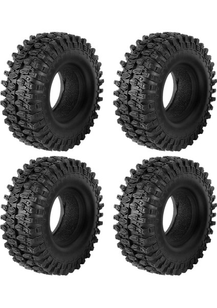 4 Adet 1.9 Inç Lastik Lastik 1.9 Tekerlek Lastikleri 108X40MM 1/10 Rc Paletli Traxxas Trx4 Eksenel SCX10 90046 AXI03007 (Yurt Dışından)