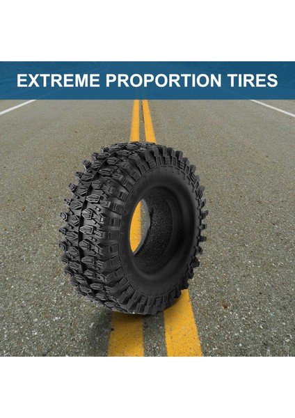 4 Adet 1.9 Inç Lastik Lastik 1.9 Tekerlek Lastikleri 108X40MM 1/10 Rc Paletli Traxxas Trx4 Eksenel SCX10 90046 AXI03007 (Yurt Dışından) fırsatları