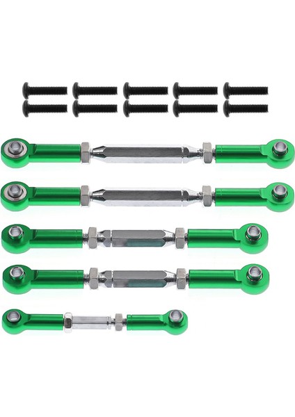 5 Adet Metal Bağlantı Çubuğu Servo Çubuk Vrx Yarışı Için RH1043 RH1045 RH1043SC RH1045SC RH817 RH818 Rc Araba Yükseltme Parçaları, Yeşil (Yurt Dışından) fırsatları