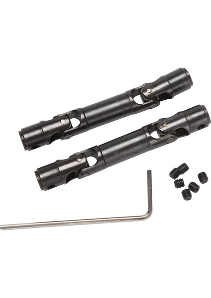 2 Adet Yükseltme Metal Tahrik Mili Wpl 1/10 D12 1/16 C14 C24 C34 B14 B24 B16 B36 Rc Araba Parçaları Aksesuarları, Siyah (Yurt Dışından)