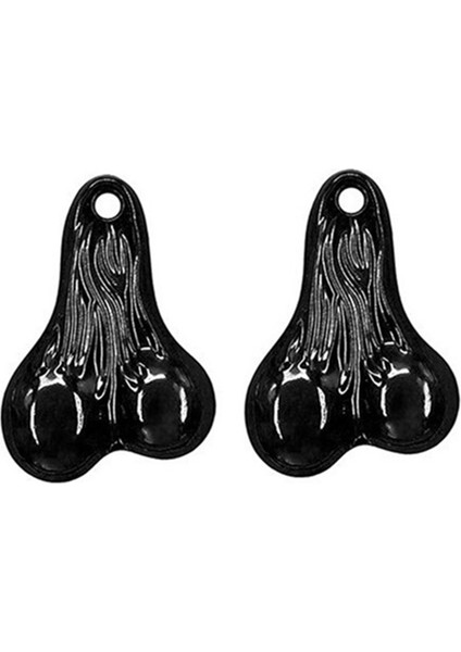 2 Adet 55X38MM Metal Dangler Topları Kamyon Kuruyemiş Simülasyon Parçaları 1/8 1/10 1/12 Rc Araba Eksenel SCX10 Traxxas Trx4 Tamiya,2 (Yurt Dışından)