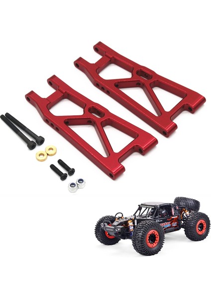 Metal Arka Alt Kollar Arka Süspansiyon Kolları Zd Racing Dbx-10 DBX10 1/10 Rc Araba Yükseltme Parçaları Aksesuarları, Kırmızı (Yurt Dışından) fiyatları