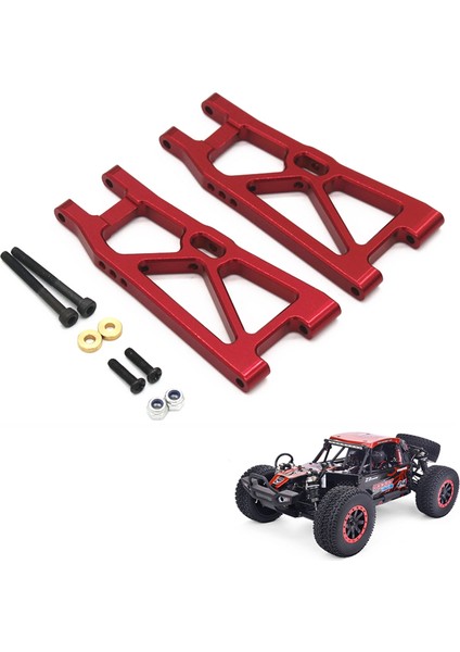 Metal Arka Alt Kollar Arka Süspansiyon Kolları Zd Racing Dbx-10 DBX10 1/10 Rc Araba Yükseltme Parçaları Aksesuarları, Kırmızı (Yurt Dışından) indirimleri