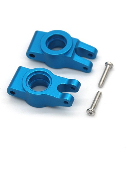 Metal Arka Hub Taşıyıcı Arka Tekerlek Koltuğu Mjx Hyper Go 14301 14302 1/14 Rc Araba Yükseltme Parçaları Aksesuarları, Mavi (Yurt Dışından)