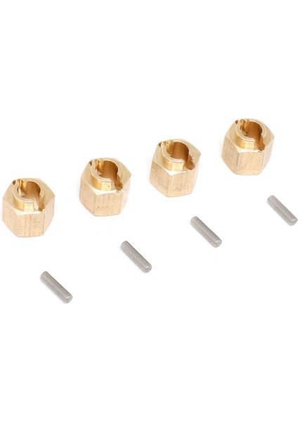 4 Adet Pirinç 7mm Tekerlek Altıgen Göbek Adaptörü 9750 Traxxas TRX4M Trx-4m 1/18 Rc Paletli Araba Yükseltme Parçaları Aksesuarları (Yurt Dışından) modelleri