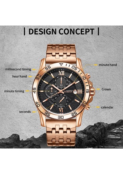 Kuvars Erkek Saat Ochstın 7257 Gümüş Gümüş (Yurt Dışından) modelleri