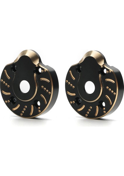 2 Adet Pirinç Ağırlık 95G Dış Portal Tahrik Muhafazası Direksiyon Kapağı Eksenel SCX10 Iıı Capra Utb 1/10 Rc Paletli Araba (Yurt Dışından)