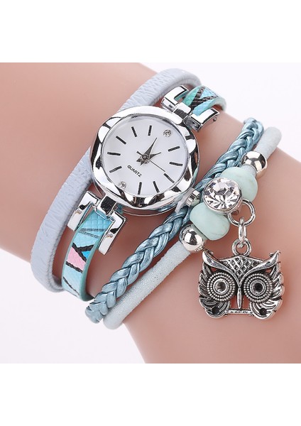 Retro Kabartmalı Çiçek Bileklik Quartz Saat Pembe (Yurt Dışından) modelleri