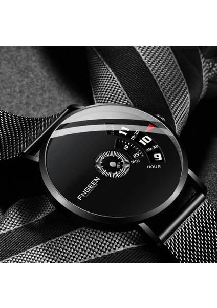 S230 Erkekler Işaretsiz Saat Siyah Çelik Siyah Yüzey Siyah Çelik Siyah Yüzey (Yurt Dışından) modelleri