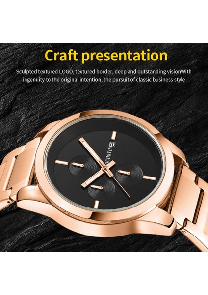 Quartz Erkek Saat Ochstın 6059C Mavi+Gümüş Mavi+Gümüş (Yurt Dışından)
