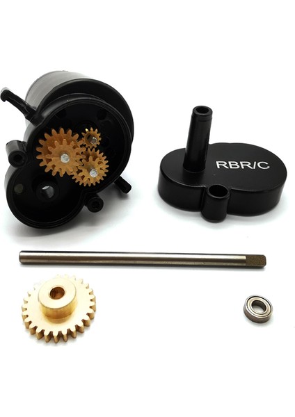 Wpl D12 D42 1/10 Rc Araba Yükseltme Parçaları Aksesuarları, Titanyum Için 370 Motorlu Metal Şanzıman Şanzıman (Yurt Dışından) fiyatları