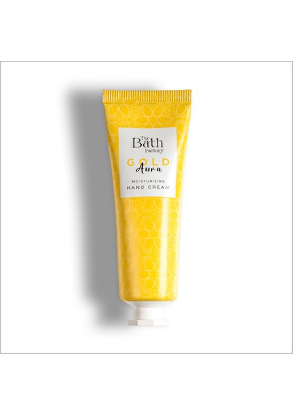 Gold Aura Yoğun Nemlendirici El Kremi 30 ml – Shea Yağı ve E Vitamini ile Tüm Cilt Tipleri İçin