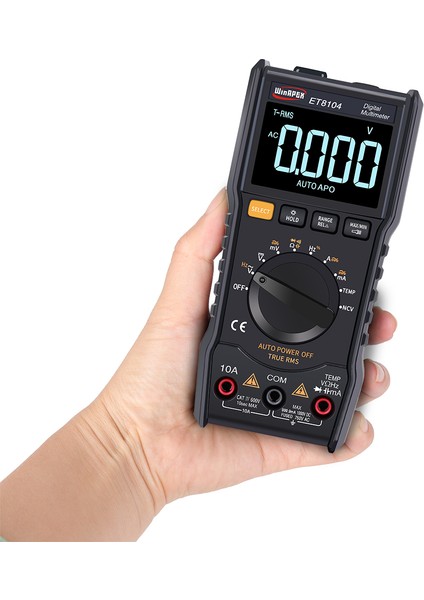 ET8104 Dijital Multimetre Gerçek Rms 9999 Gösterge Otomatik Ölçüm (Yurt Dışından) modelleri