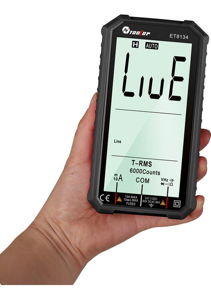 ET8134 Multimetre 4,7 Inç Hd LCD Taşınabilir Çok Fonksiyonlu Arka Aydınlatmalı (Yurt Dışından) fiyatları