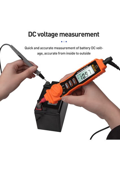 Aneng A3002 Kalem Multimetre 4000 Sayım Temasız Ac/dc Voltaj Test Cihazı - Arka Işık ve El Fenerli (Yurt Dışından) fırsatları