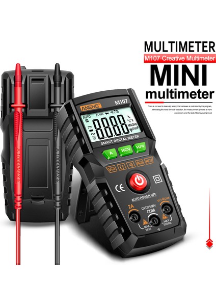 Aneng M107 Dijital Multimetre 4000 Sayım Ncv Ac/dc Voltaj Akım Test Cihazı (Yurt Dışından) indirimleri