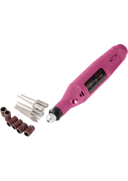 Pen Elektrikli Profesyonel Manikür Eğesi 6 Uçlu (Yurt Dışından)