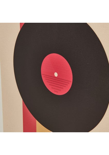 Deco Registro Tablo - Renkli - 50X70 cm