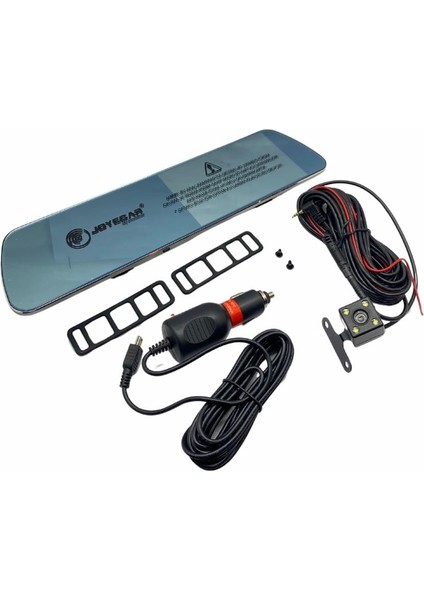 ARAÇ YOL KAYIT KAMERASI DİKİZ AYNALI FULL HD (ÖN-ARKA KAMERALI/GECE GÖRÜŞLÜ 32 GB