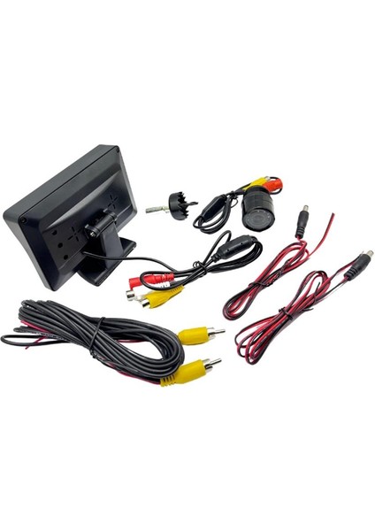 12V Araç Içi LCD Ekran (4.3 '') + (Gece Görüşlü Kamera 28 Mm) fiyatları