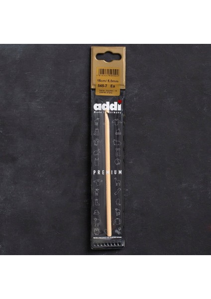 Bambus 5mm 15CM Bambu Yün Tığ - 545- 7