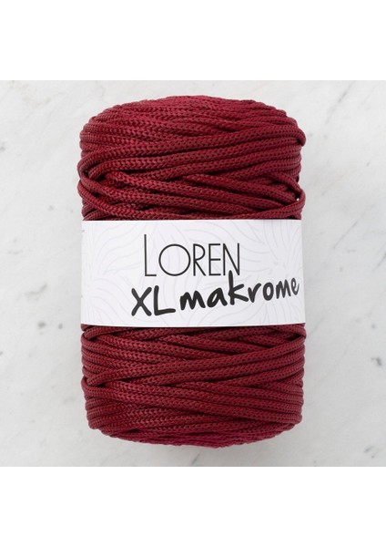Xl Makrome Bordo El Örgü Ipi - R049 - 33715