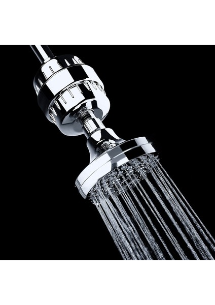 Sert Su Için 25 Kademeli Duş Filtresi, Kloru Gidermek Için Değiştirilebilir Filtreli Su Yumuşatıcı Duş Başlığı Filtresi (Yurt Dışından) indirimleri