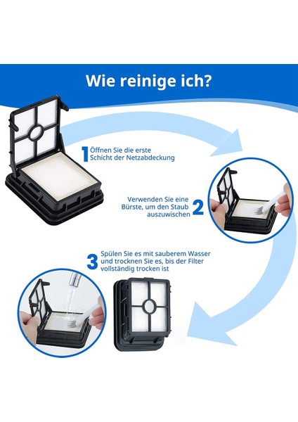 Bissell Crosswave 17132,2225N, 2582N,SERI, 1866 ile Uyumlu Filtre Aksesuarları Bissell Crosswave Için Vakum Filtresi (Yurt Dışından) fiyatları