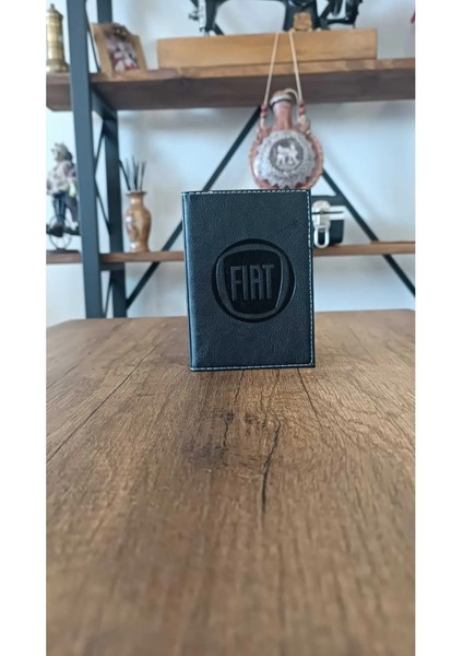 Fiat Deri Dikişli Araç Ruhsat Kılıfı Kabı Ruhsatlık Ruhsat Koruyucu indirimleri