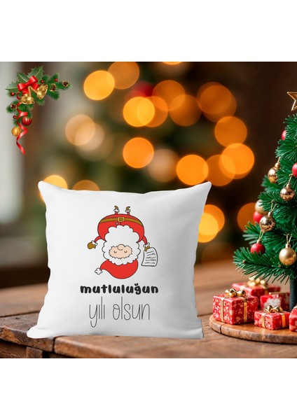 Mutluluğun Yılı Olsun Kırlent
