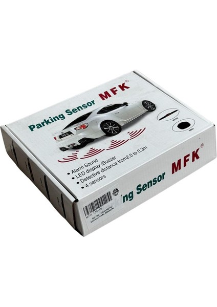 PARK SENSÖRÜ SES İKAZLI+OVAL GÖSTERGELİ B750 (SES AYARLI) (18.5 MM) BEYAZ fiyatları
