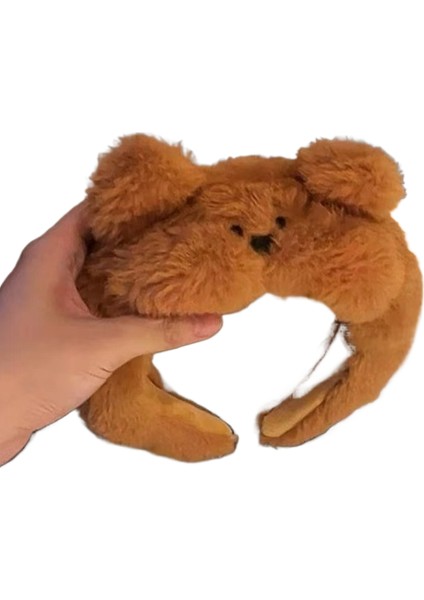 Yıka Yüz Makyajı Peluş Kafa Bandı Saç Bandı (Yurt Dışından)