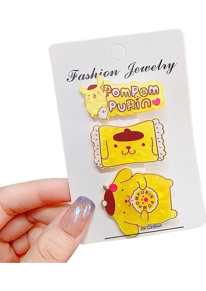 Şeker Rengi Sanrio Ördek Gagası Klipsli Saç Tokası (Yurt Dışından)