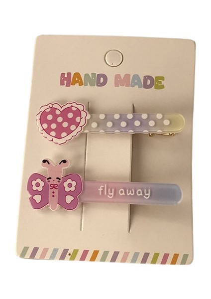 Karikatür Sevimli Saç Tokası Seti (Yurt Dışından)