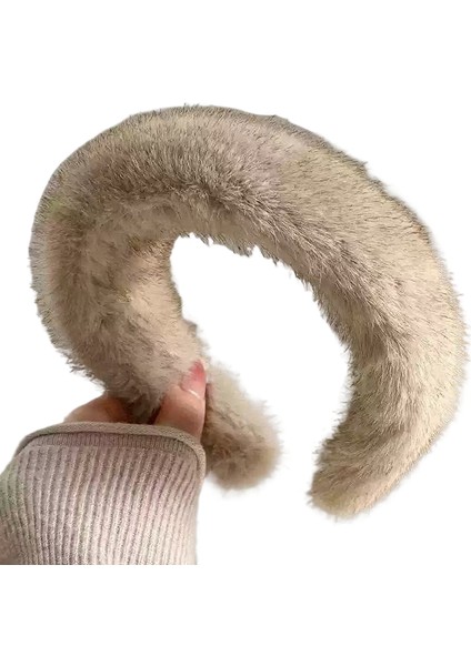 Yıka Yüz Makyajı Peluş Kafa Bandı Saç Bandı (Yurt Dışından)