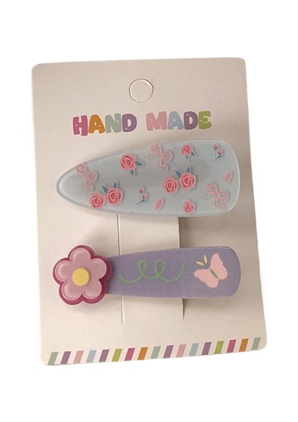 Karikatür Sevimli Saç Tokası Seti (Yurt Dışından)