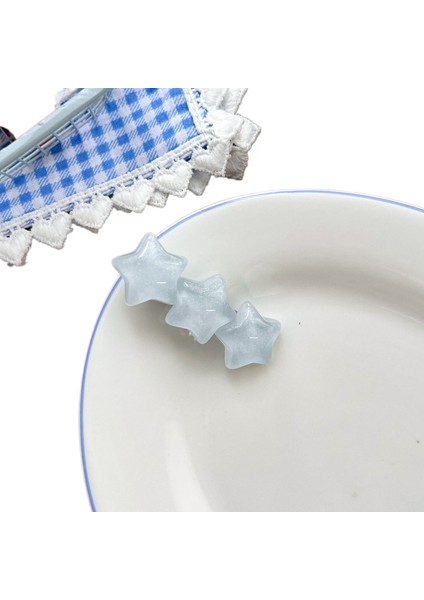 Dopamin Şeker Rengi Yıldız Saç Klipsi (Yurt Dışından)