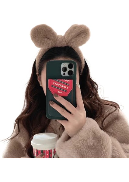 Yıka Yüz Makyajı Peluş Kafa Bandı Saç Bandı (Yurt Dışından)